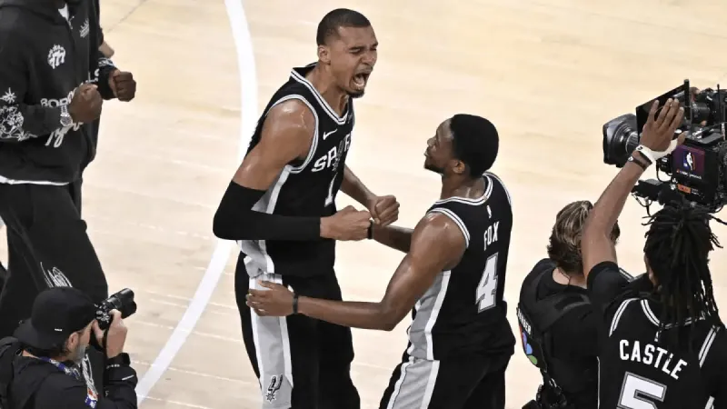 百度体育nba-美记：文班、福克斯、卡斯尔、瓦塞尔目前合计27投仅7中